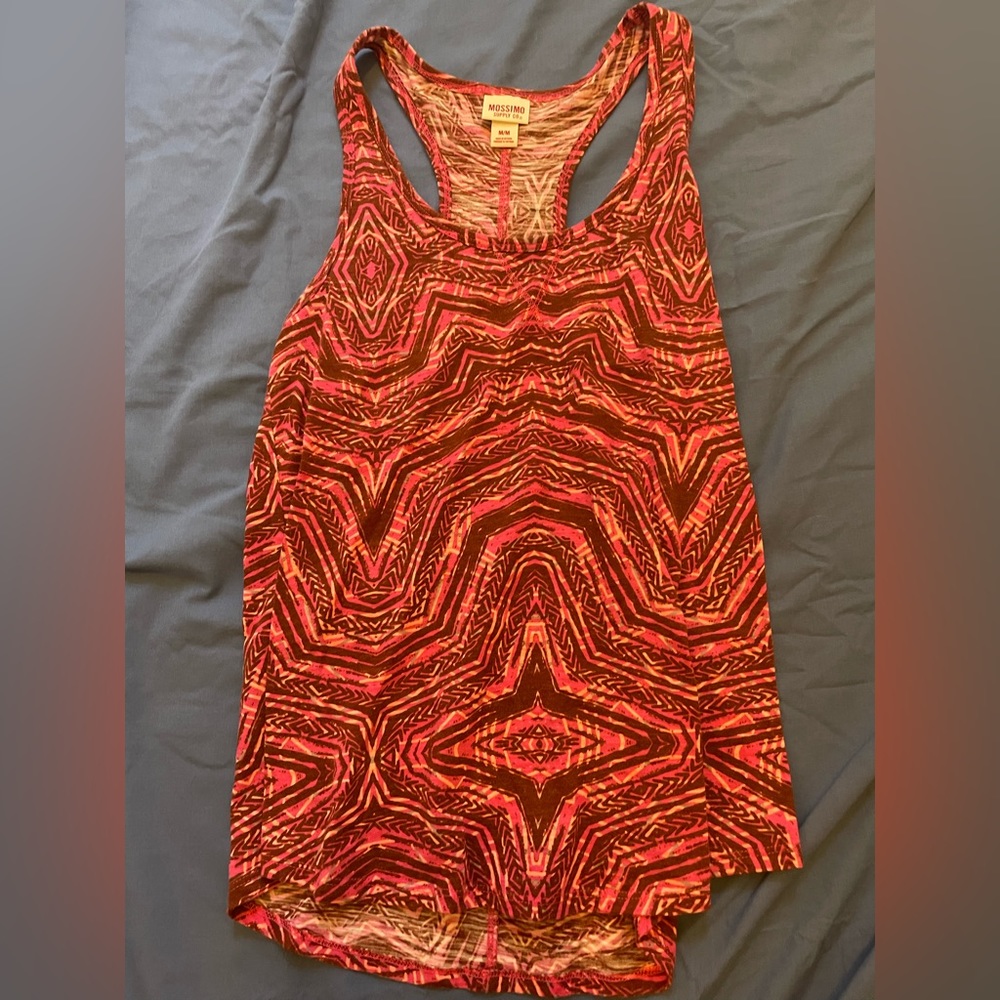 Mossimo pink tank top, medium